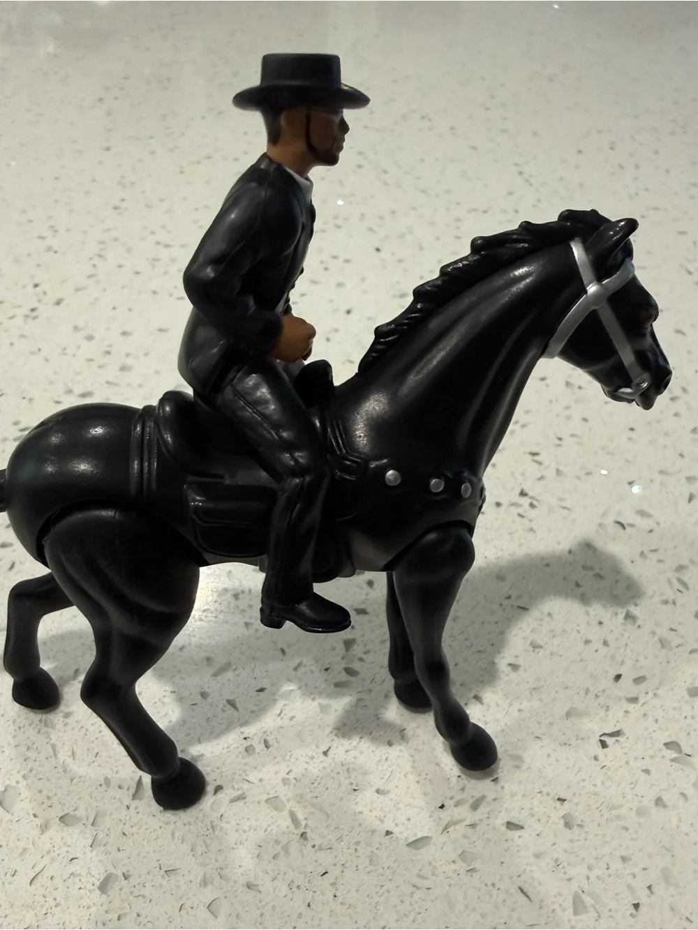 1999 Wild Wild West Will Smith Black Horse Toy